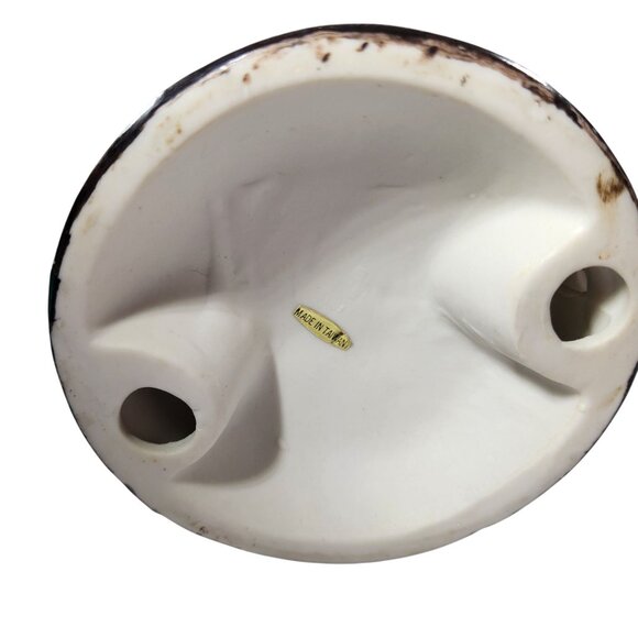 Figurine winter boy In coat scarf hat With Bird and tree - Picture 3 of 4